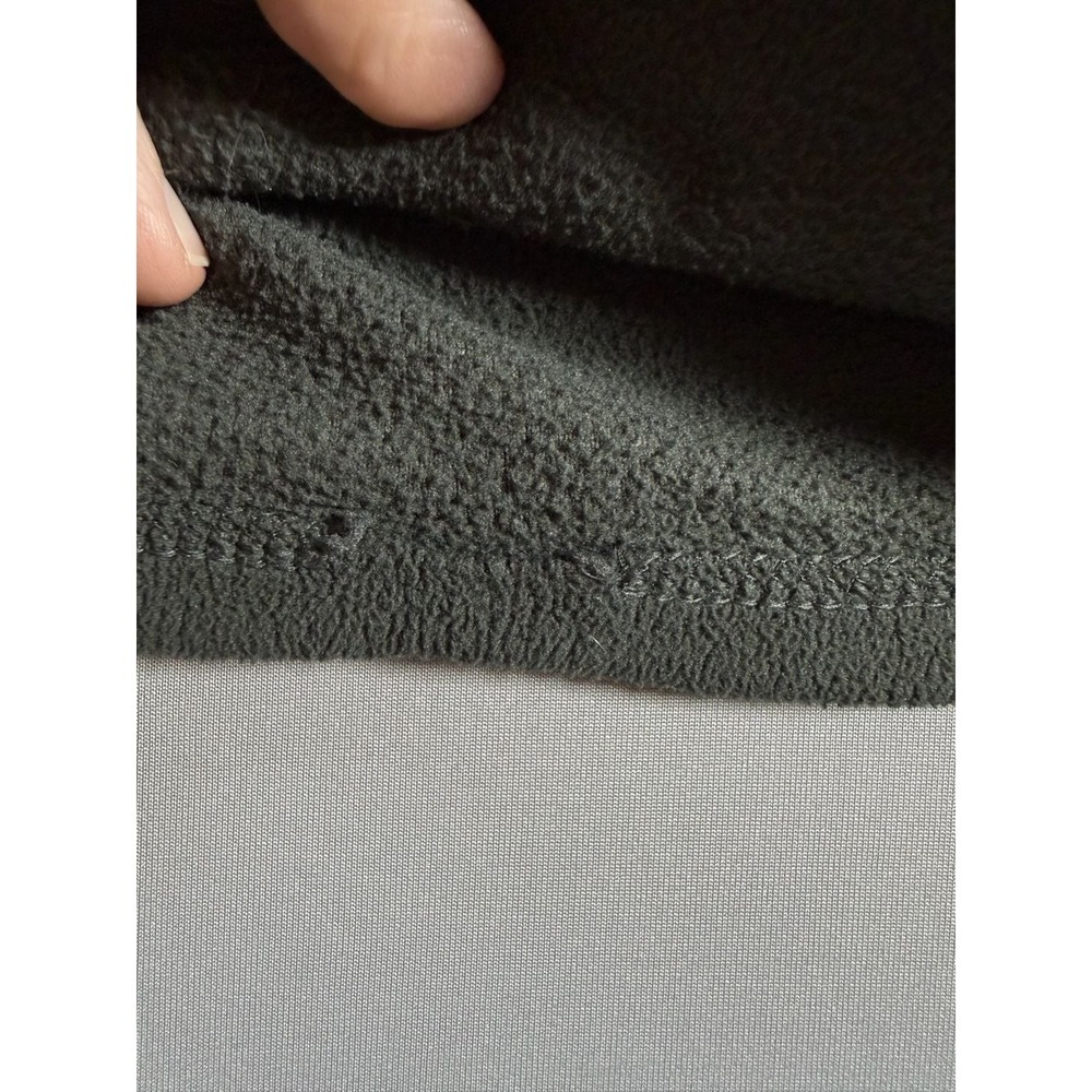 The North Face Jacket Men's Gray Fleece 1/4 Quarter Zip Pullover Sweatshirt Hiki - Picture 8 of 13